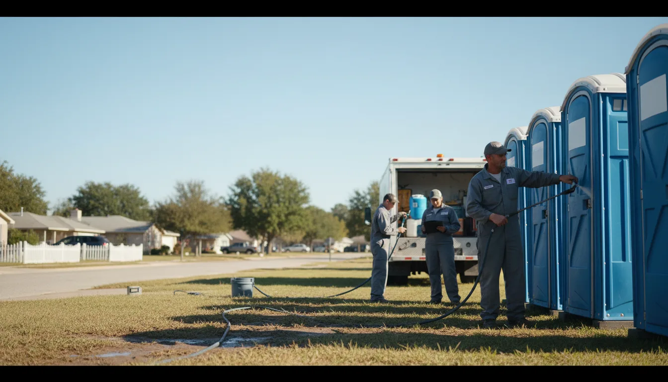 Long-Term Portable Toilet Rental in Leachville, AR near me